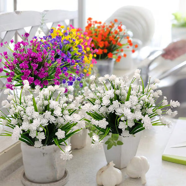 Flores Artificiais para Exteriores (COMPRE 1 LEVE 3)