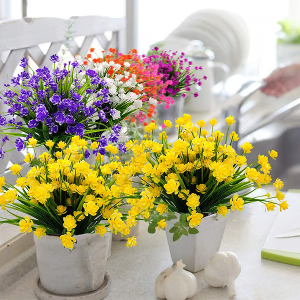 Flores Artificiais para Exteriores (COMPRE 1 LEVE 3)