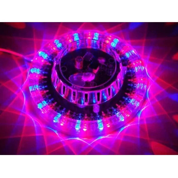 Luz LED Giratória RGB (PROMOÇÃO)