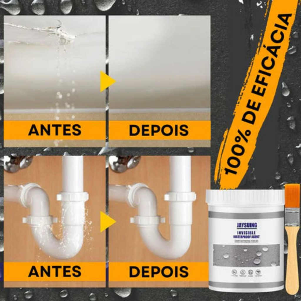 Selante Para Infiltrações Isodex de 1 Litro Com Pincel Grátis | Estoque no Brasil