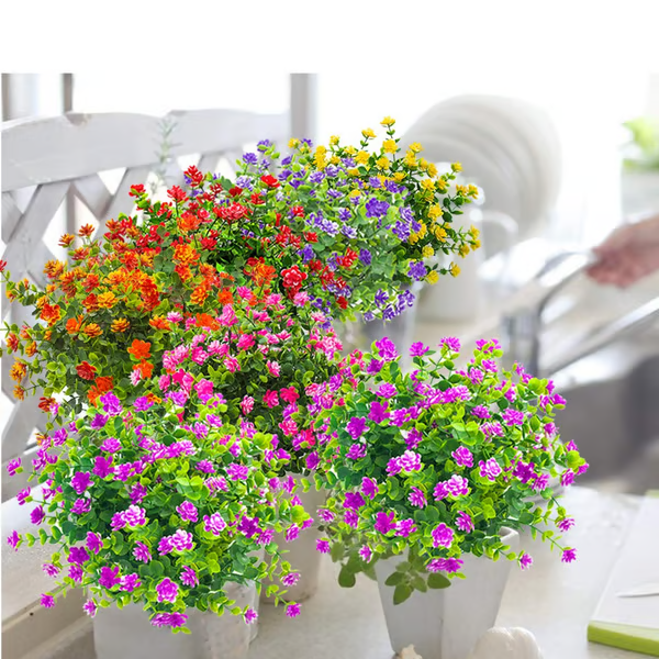 Flores Artificiais para Exteriores (COMPRE 1 LEVE 3)