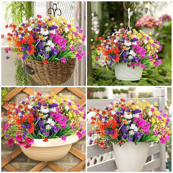 Flores Artificiais para Exteriores (COMPRE 1 LEVE 3)