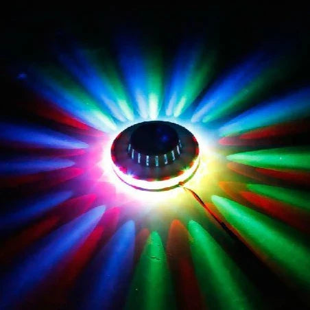Luz LED Giratória RGB (PROMOÇÃO)