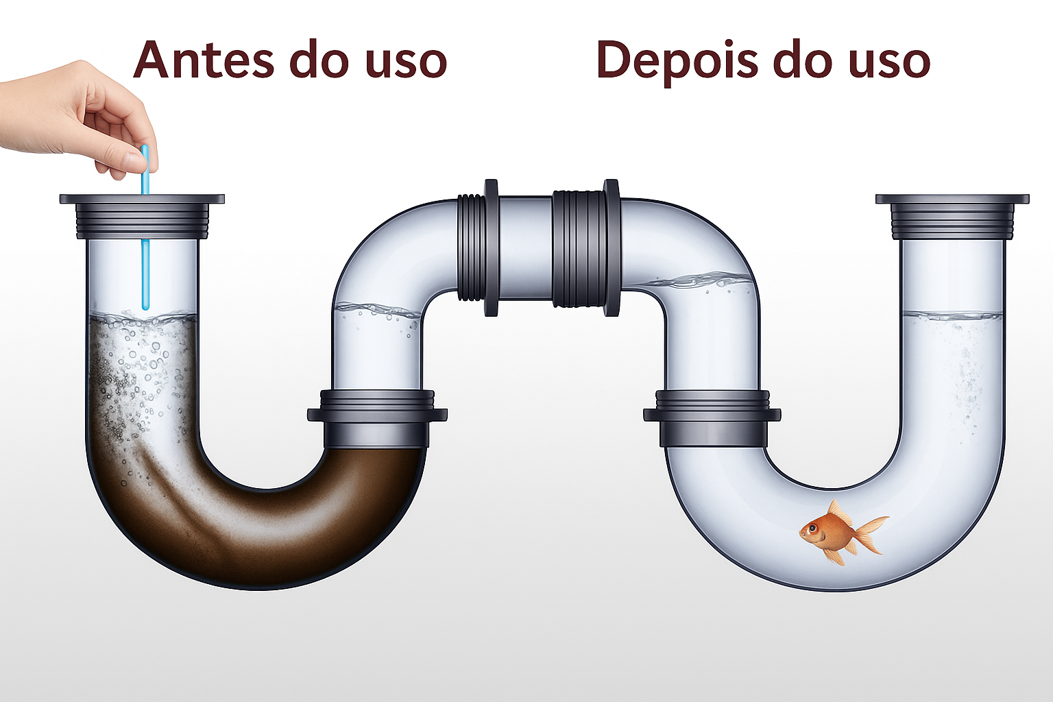 DrainFresh™ – Stick Desentupidor & Odorizador