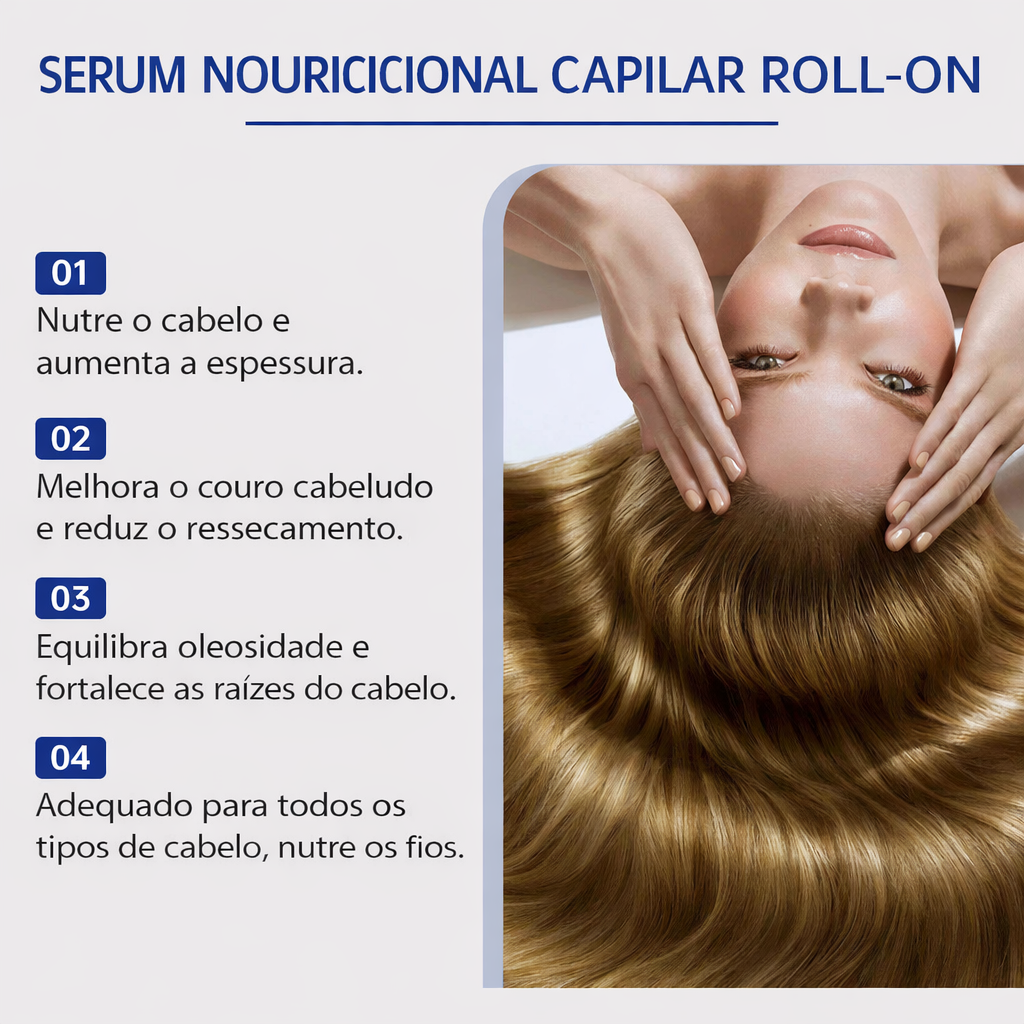 TrendHair Force -  SÉRUM PARA CRESCIMENTO CAPILAR