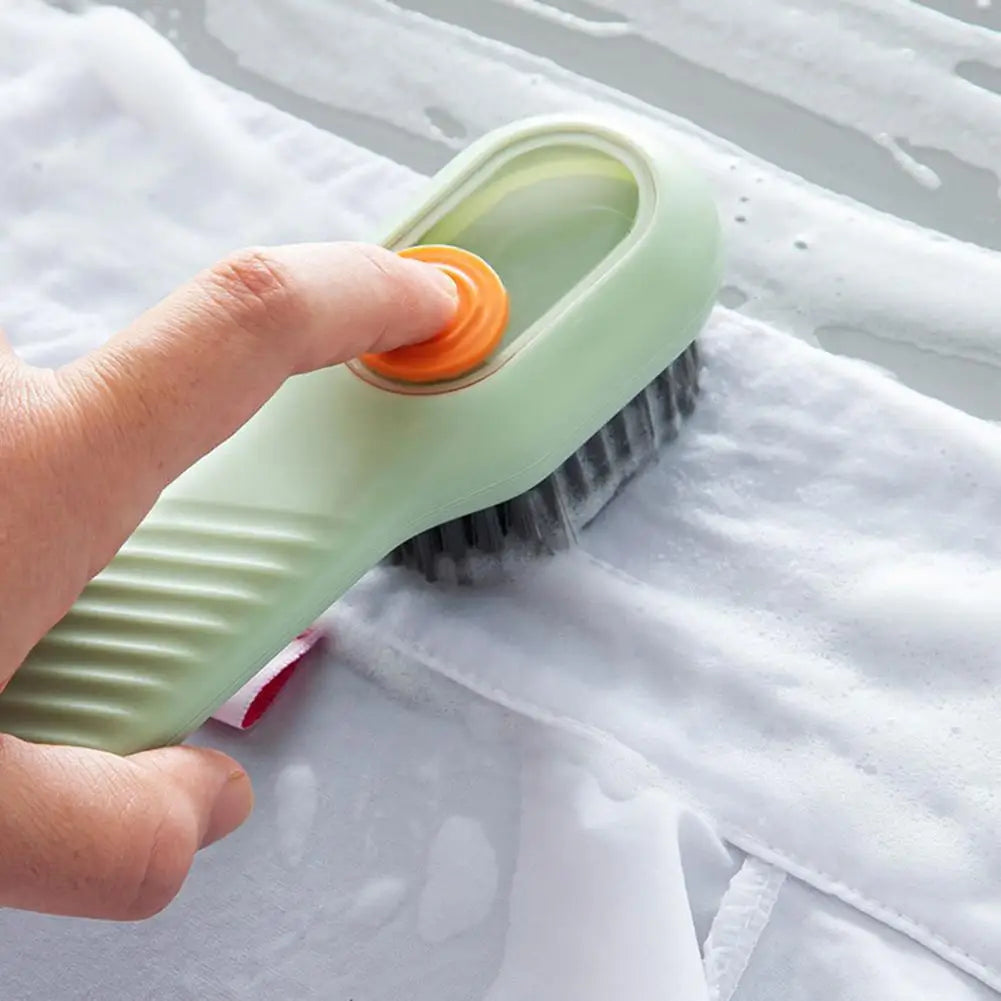 🧼 TrendClean™ – Escova Multiuso com Dispenser (COMPRE 1 LEVE 2)