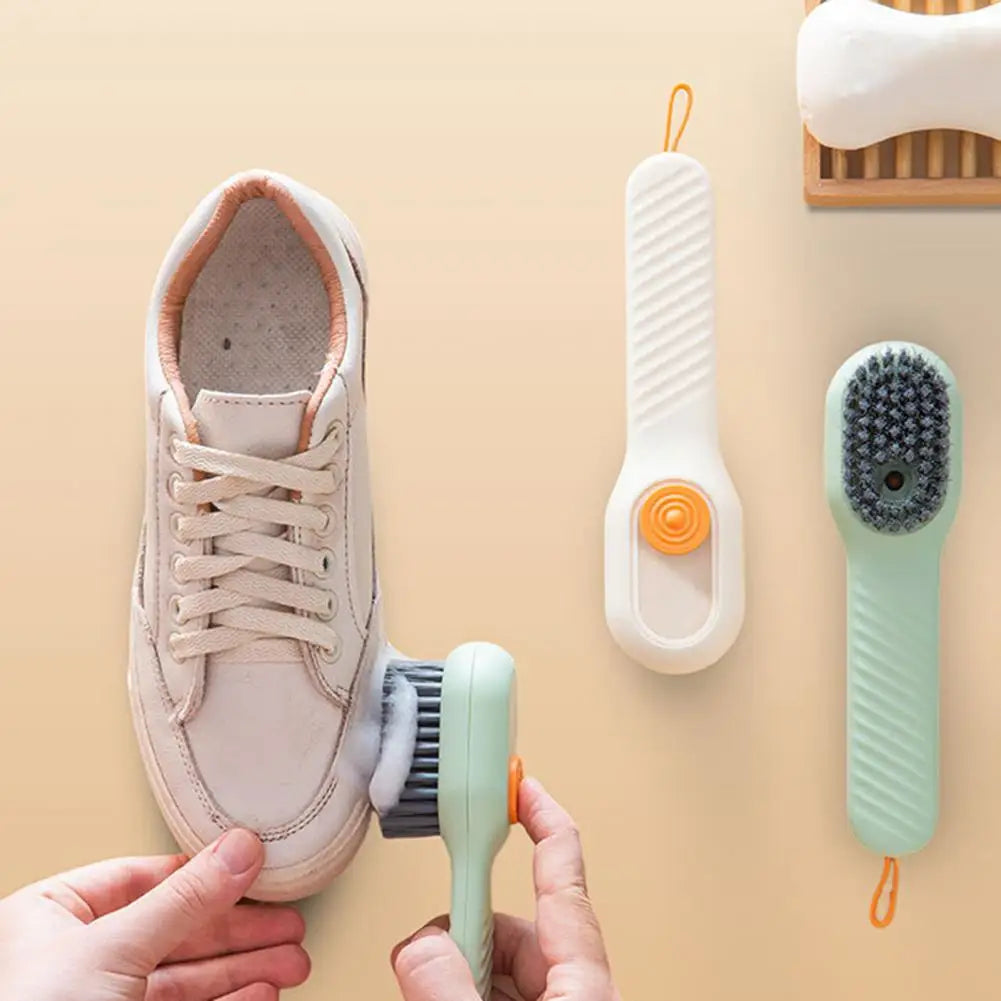 🧼 TrendClean™ – Escova Multiuso com Dispenser (COMPRE 1 LEVE 2)