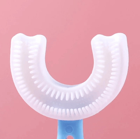 Escova Dental Macia Infantil 360° Em Forma De U