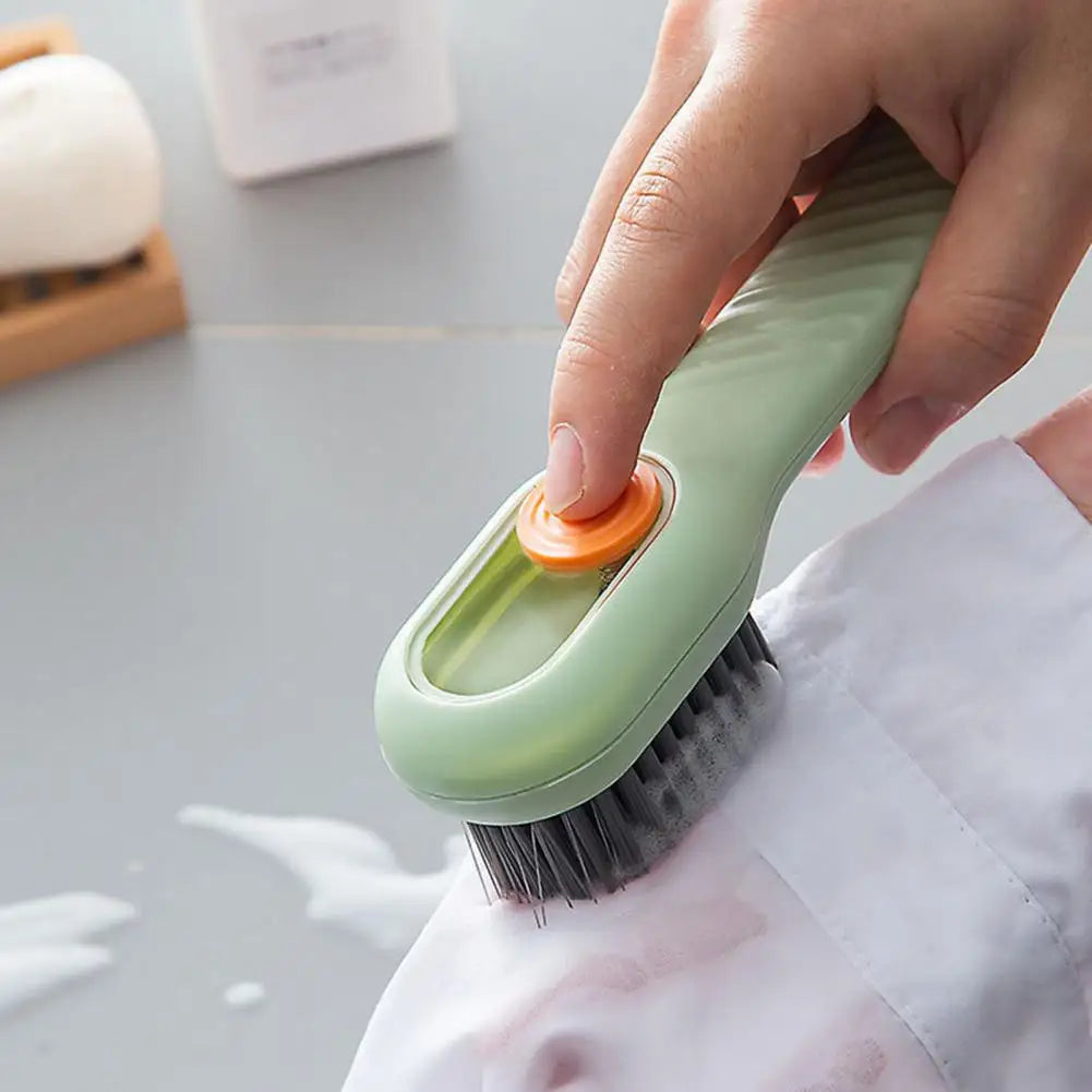 🧼 TrendClean™ – Escova Multiuso com Dispenser (COMPRE 1 LEVE 2)