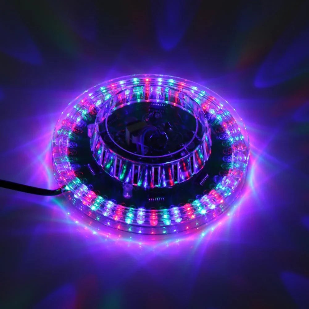 Luz LED Giratória RGB (PROMOÇÃO)