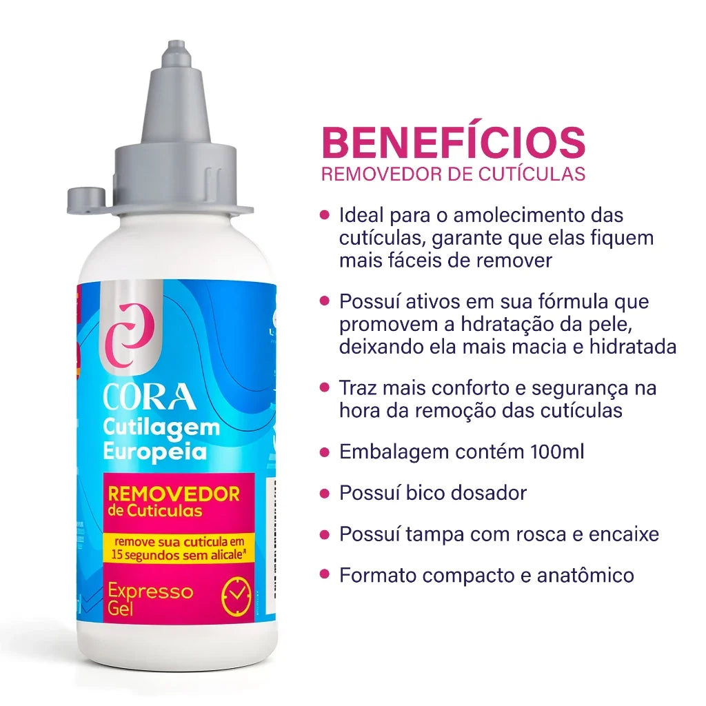 Removedor de Cutículas Expresso - COMPRE 1 LEVE 2